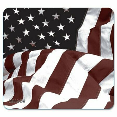 ALLSOP Allsop, Naturesmart Mouse Pad, American Flag Design, 8 1/2 X 8 X 1/10 29302